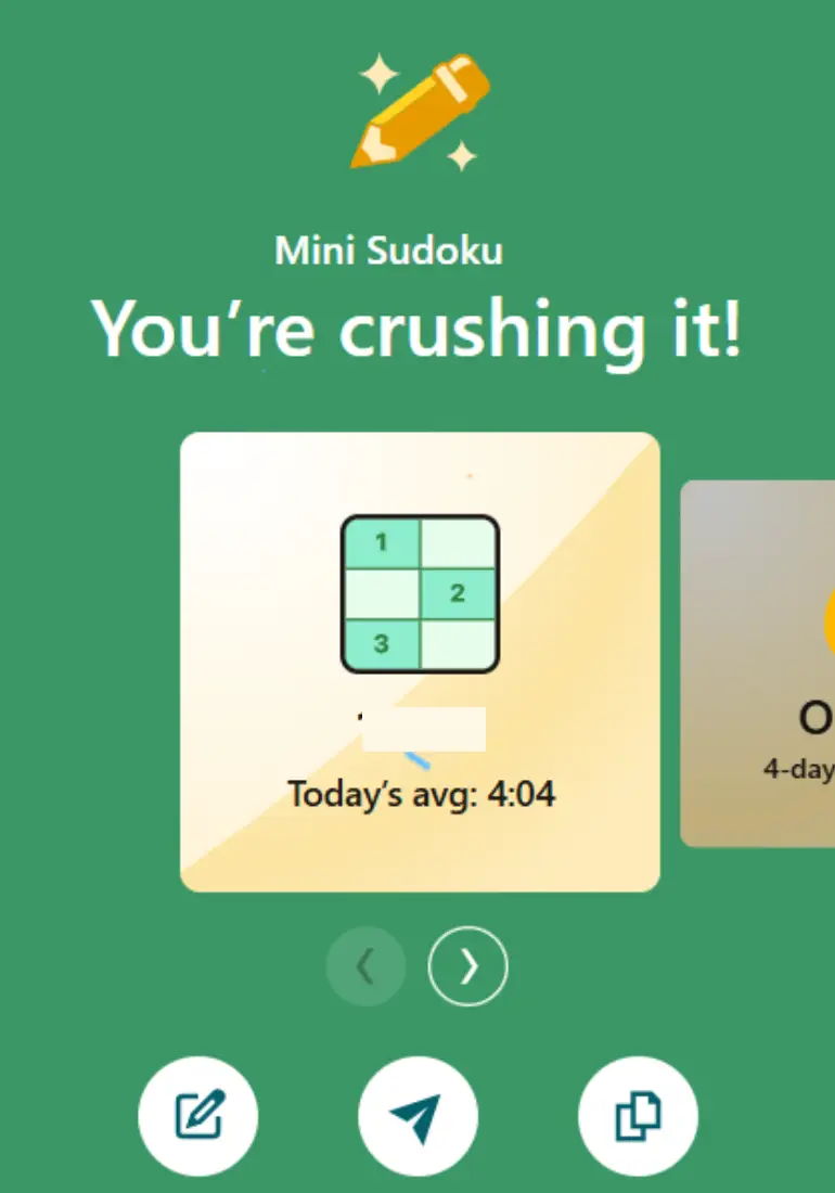 LinkedIn Mini Sudoku Hint
