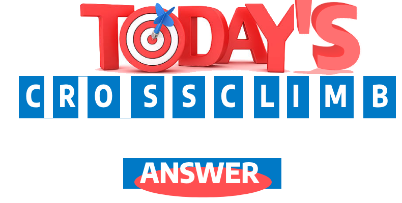 Crossclimb-hint-answer-today