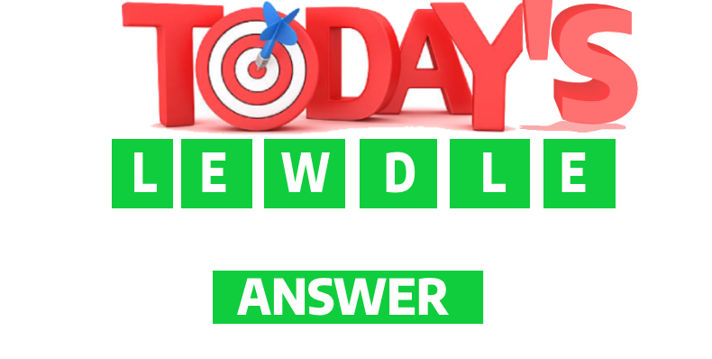 Today Lewdle Hint & Answer