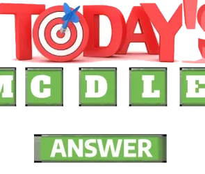 Today MCdle Hint & Answer