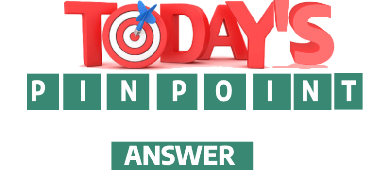 Pin Point Answer Today Pinpoint Clues & Answer #823 August 1, 2026 - DailyCode