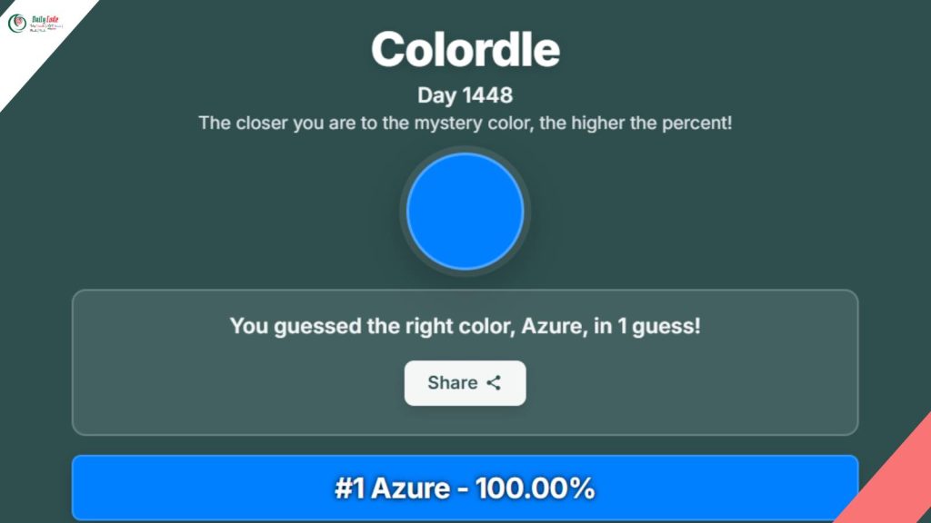 Colordle Answer Today 1448