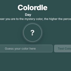 Colordle Hints and Answer