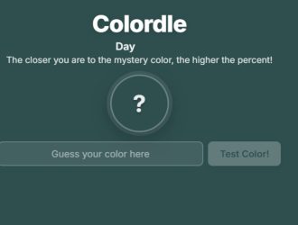 Colordle Hints and Answer