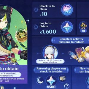 Genshin Impact Reward