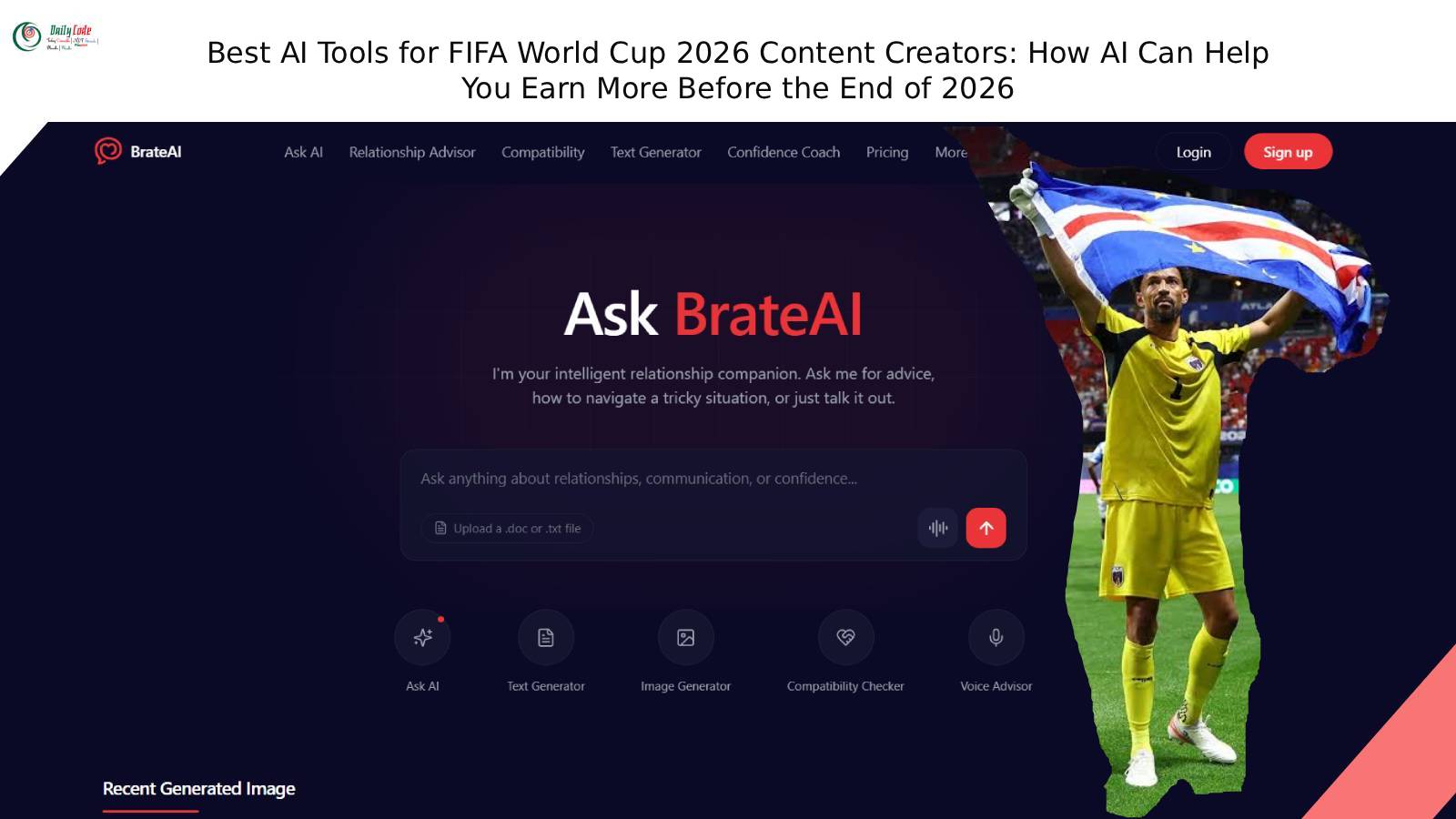 Best AI Tools for FIFA World Cup 2026 Content Creators: How AI Can Help You Earn More Before the End of 2026