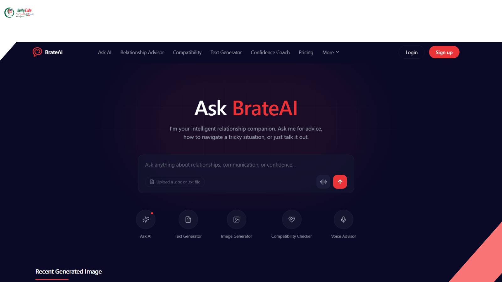 BrateAI Review (2026): An All-in-One AI Relationship Assistant for Chat, Voice, Images, and More