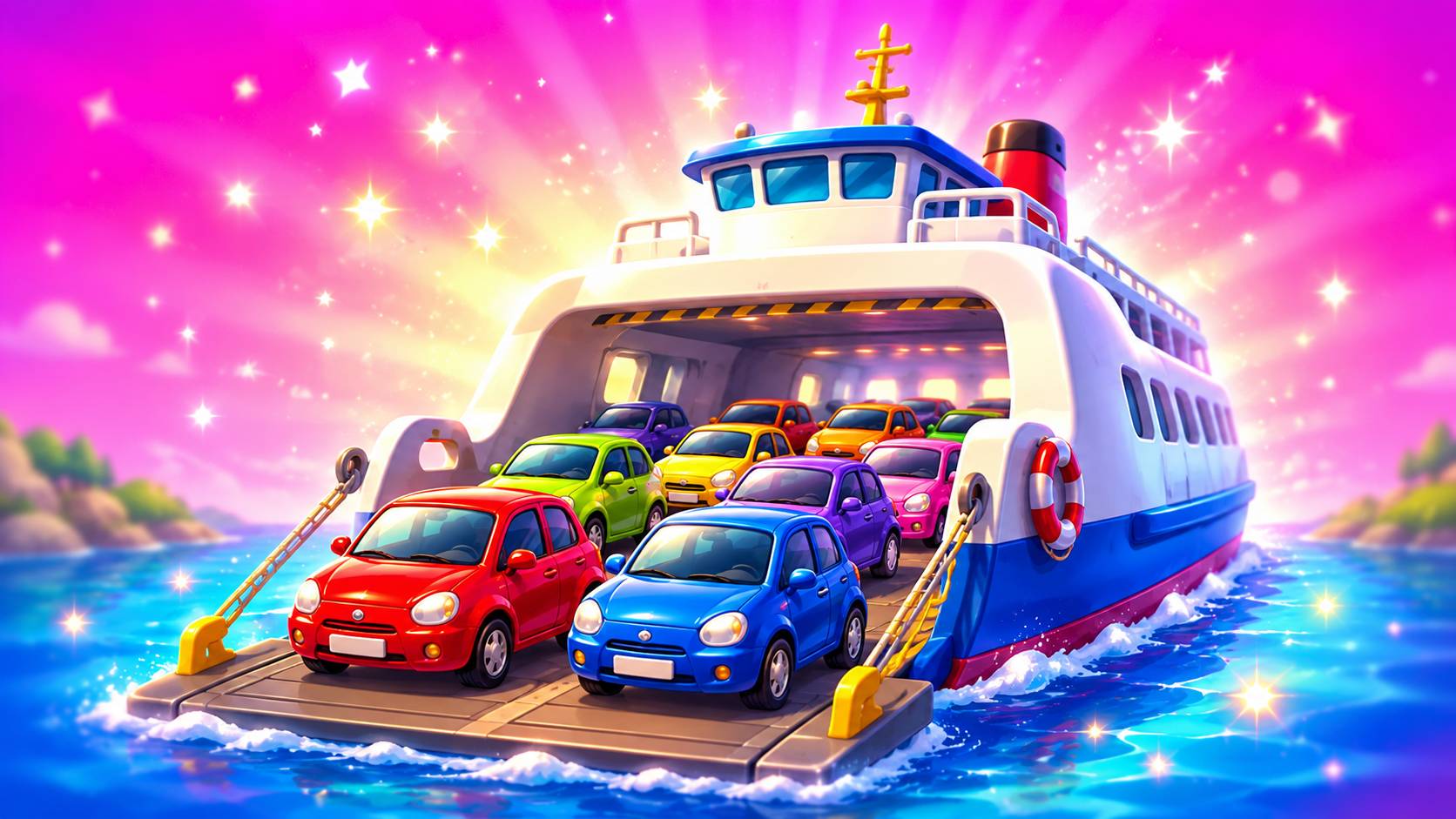 How Cars Can Get Across Large Bodies of Water? Cookie Jam Answer