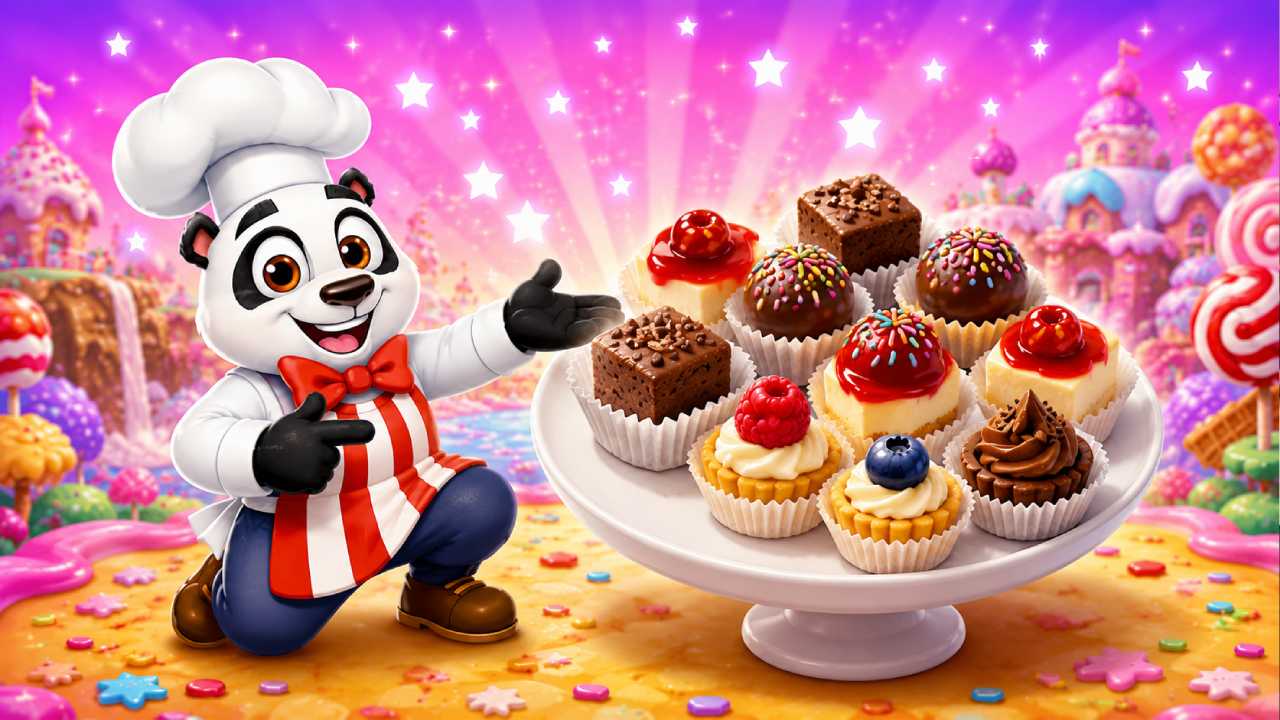 Bite-Sized Dessert? Cookie Jam Answer